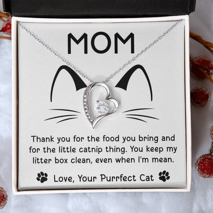 Purffect Cat Forever Love Necklace