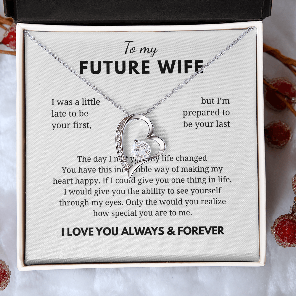 To My Future Wife Forever Love Necklace