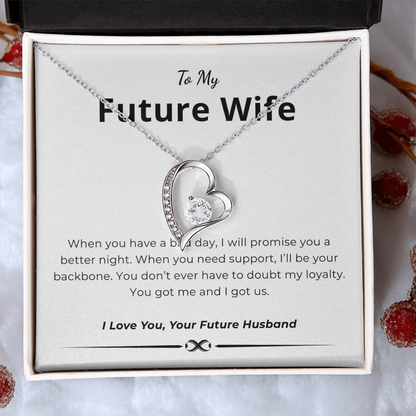To My Future Wife Forever Love Necklace