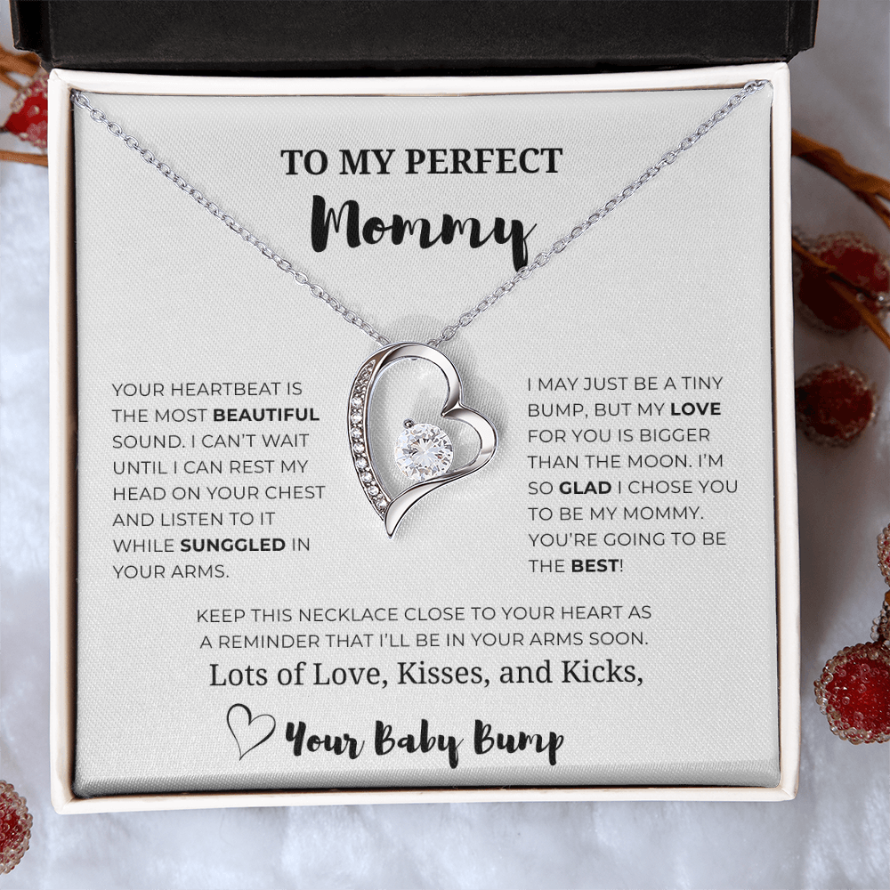To My Perfect Mummy Forever Love Necklace