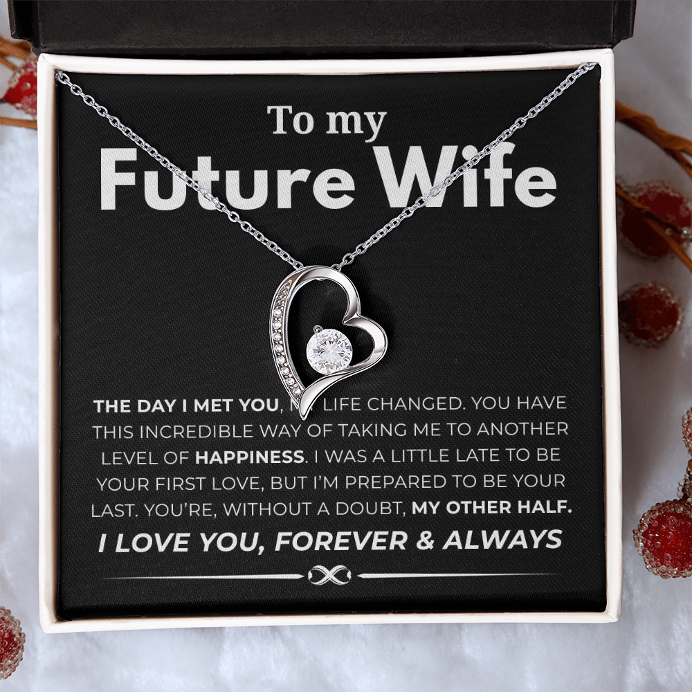 To My Future Wife  Forever Love Necklace