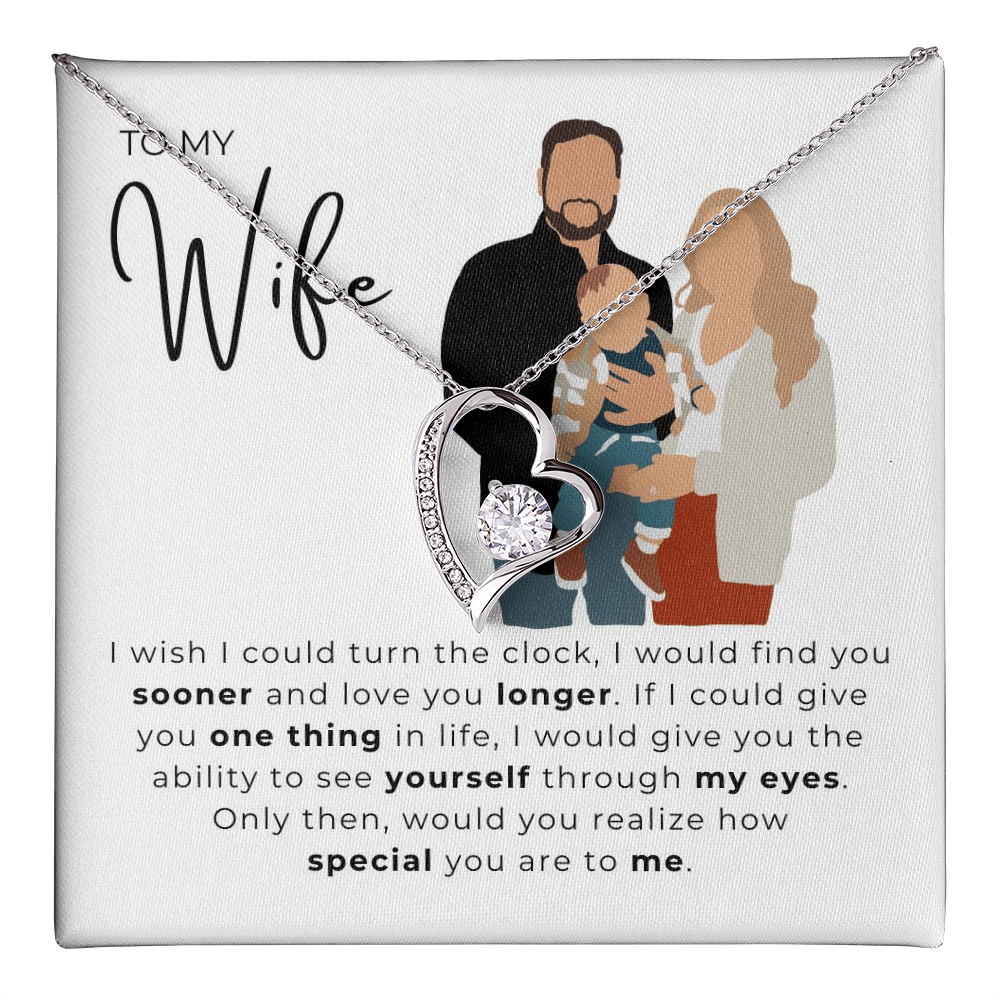 To My Wife  Forever Love Necklace