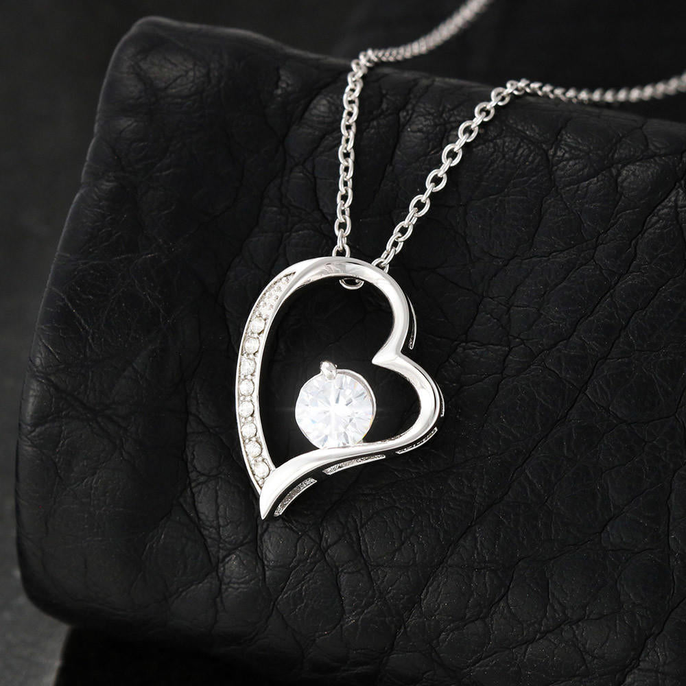 To My Wife Forever Love Necklace With 2 Photos
