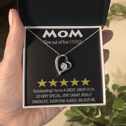 Mom 5 Stars Forever Love Necklace