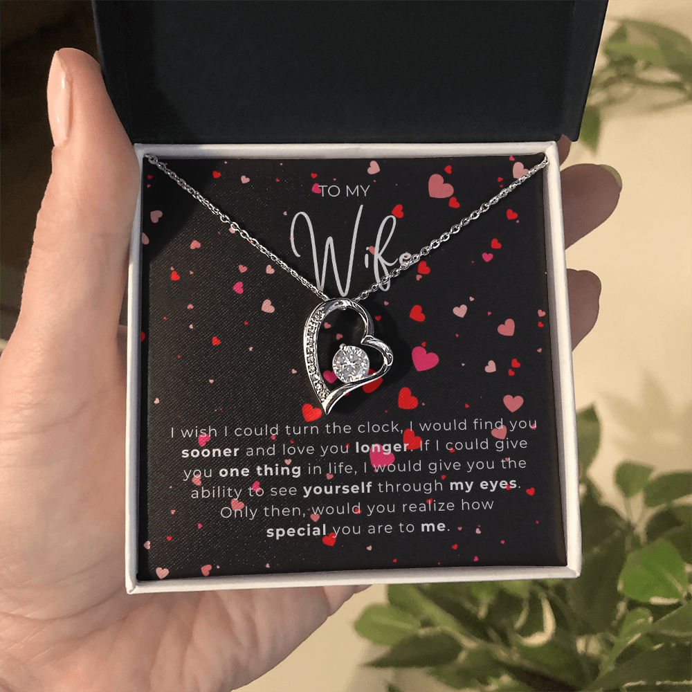To My Wife  Forever Love Necklace
