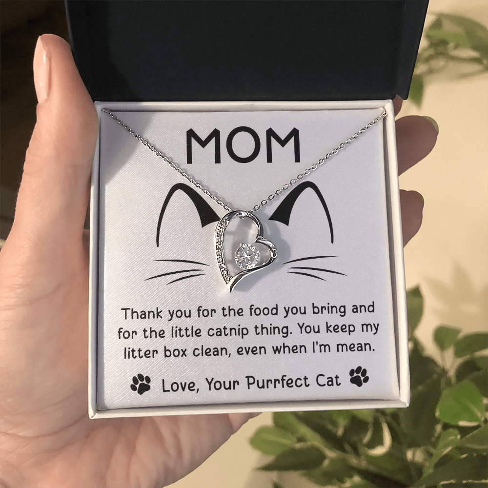 Purffect Cat Forever Love Necklace
