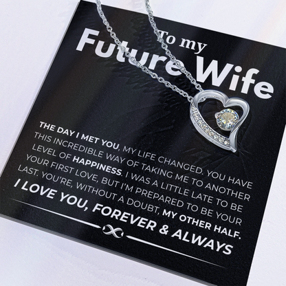 To My Future Wife  Forever Love Necklace