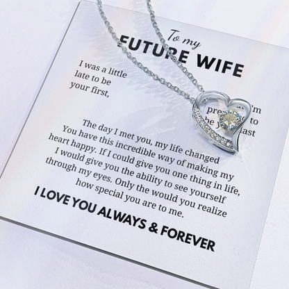 To My Future Wife Forever Love Necklace