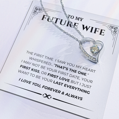 To My Future Wife Forever Love Necklace