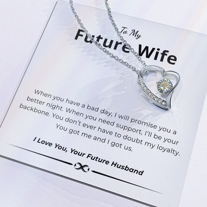 To My Future Wife Forever Love Necklace