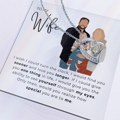 To My Wife  Forever Love Necklace