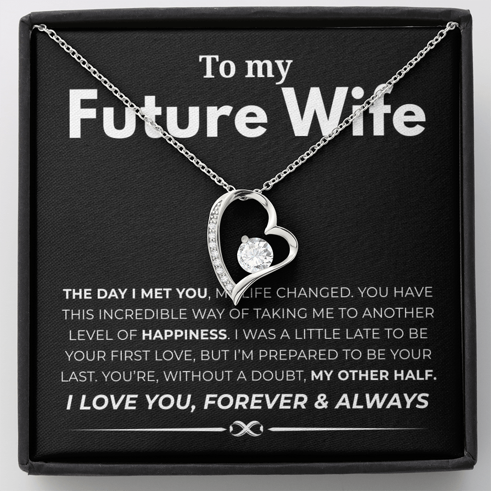 To My Future Wife  Forever Love Necklace
