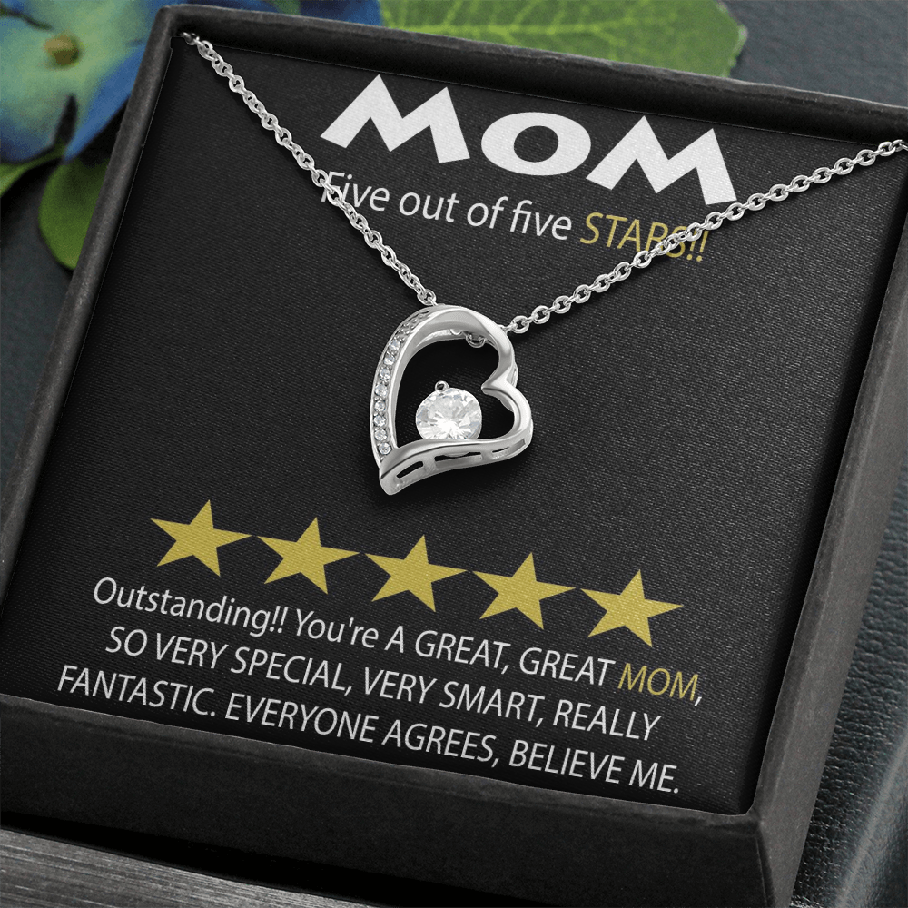 Mom 5 Stars Forever Love Necklace