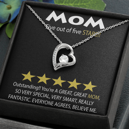 Mom 5 Stars Forever Love Necklace