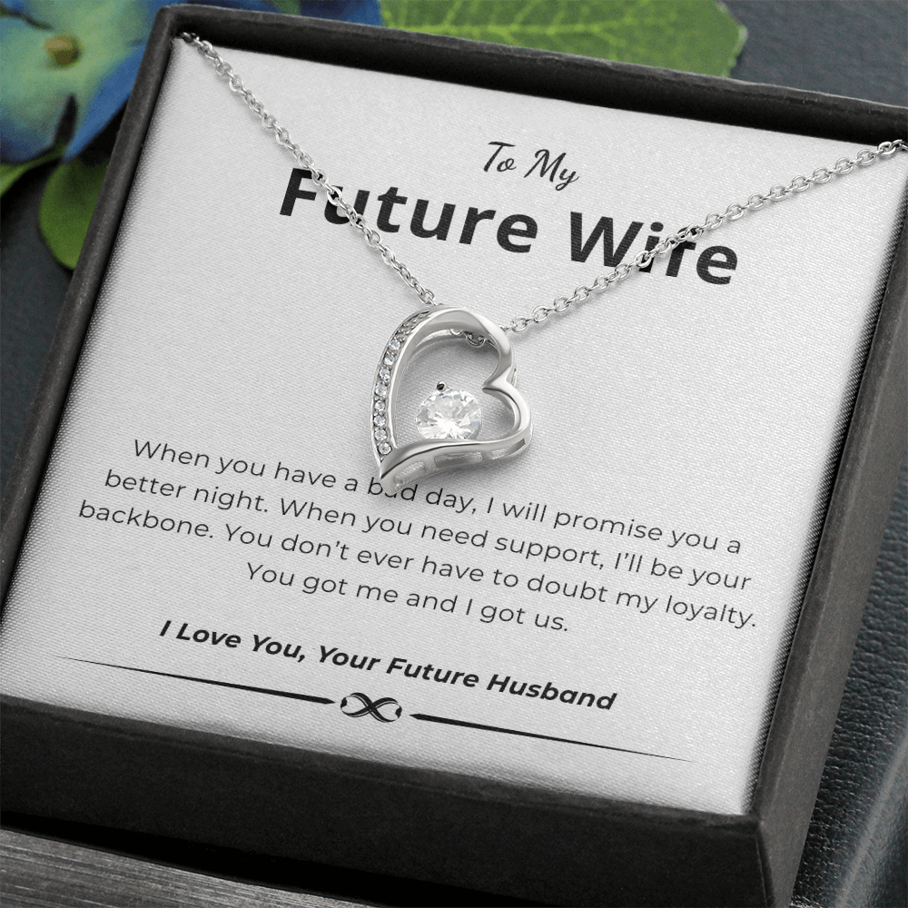 To My Future Wife Forever Love Necklace