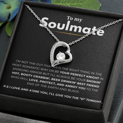 To My Soulmate Forever Love Necklace