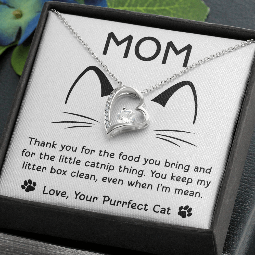 Purffect Cat Forever Love Necklace
