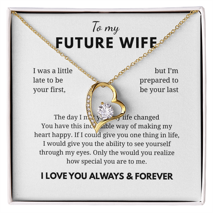 To My Future Wife Forever Love Necklace