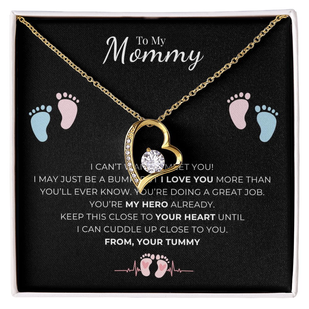To My Mommy Forever Love Necklace