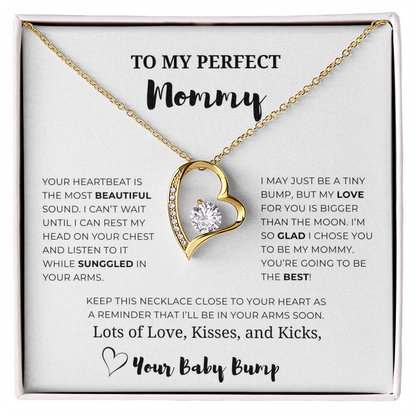 To My Perfect Mummy Forever Love Necklace