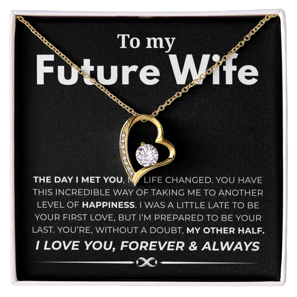 To My Future Wife  Forever Love Necklace
