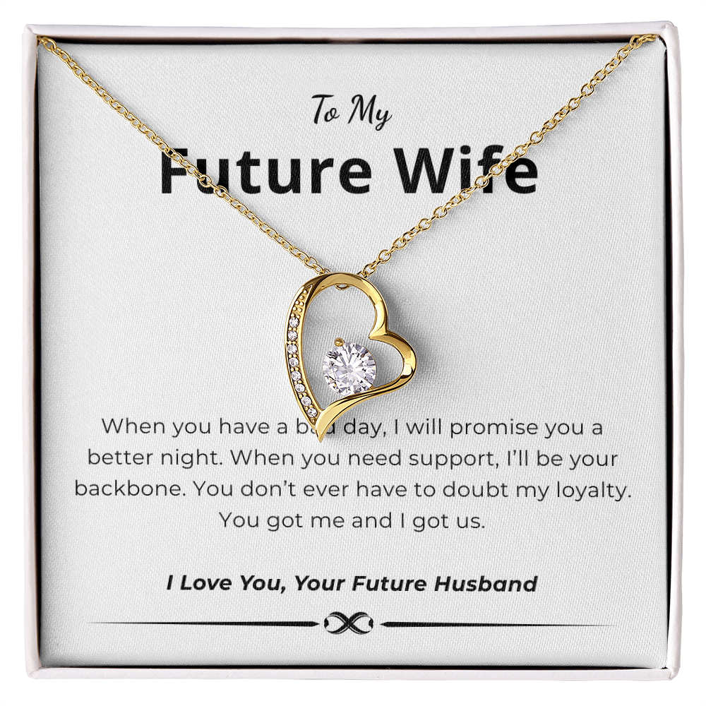 To My Future Wife Forever Love Necklace