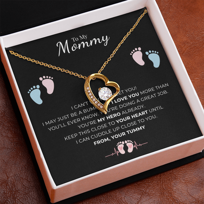 To My Mommy Forever Love Necklace
