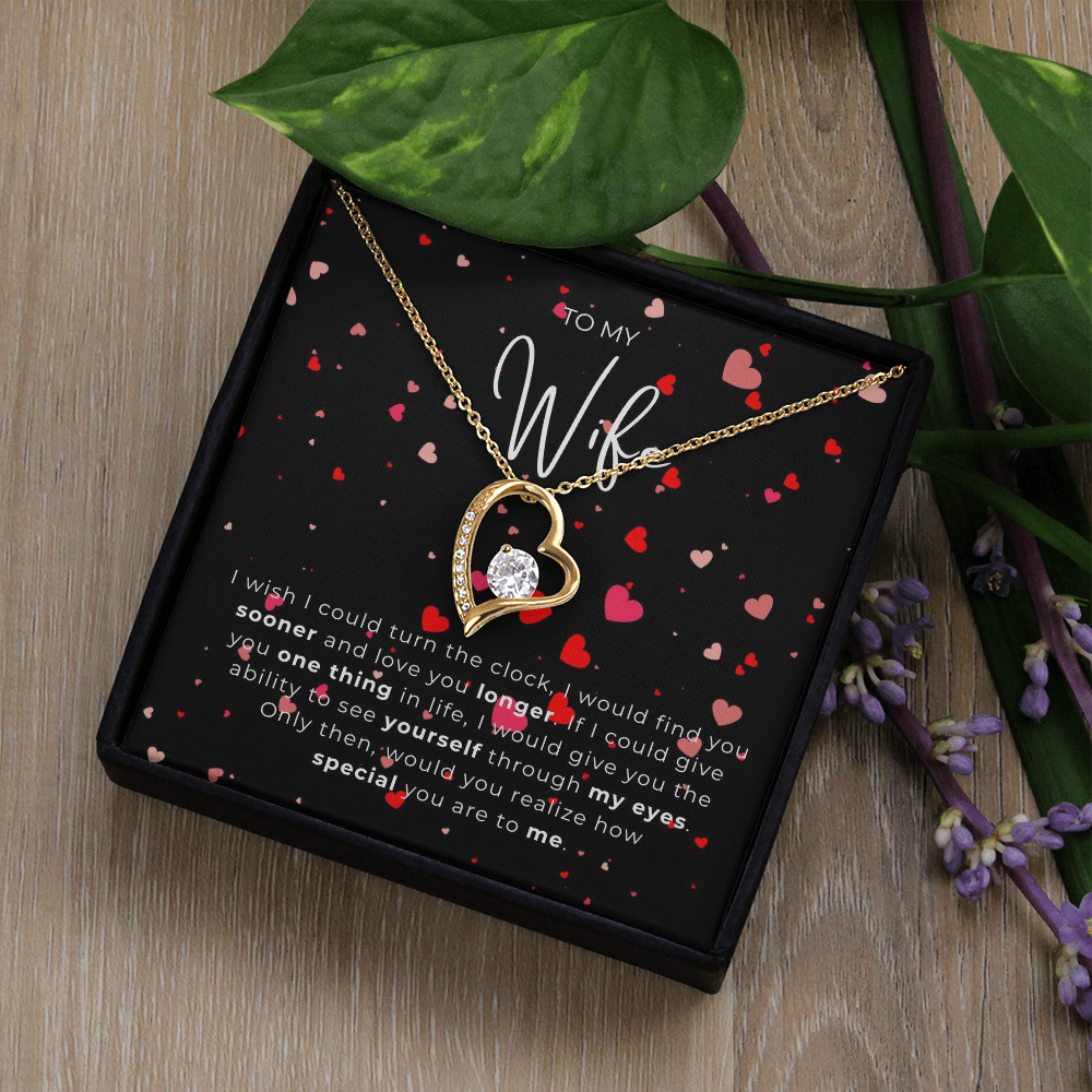To My Wife  Forever Love Necklace