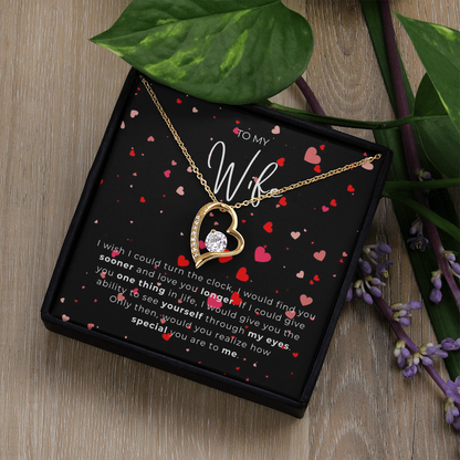 To My Wife  Forever Love Necklace