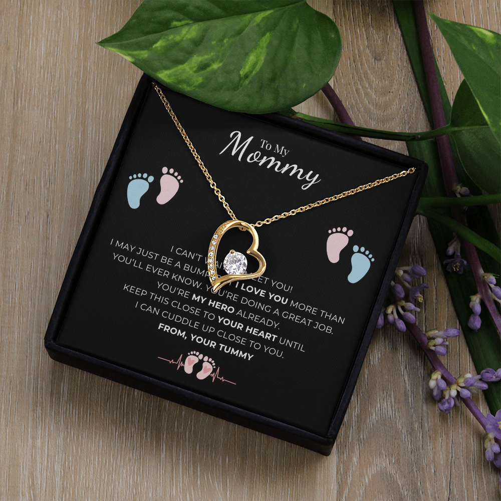 To My Mommy Forever Love Necklace