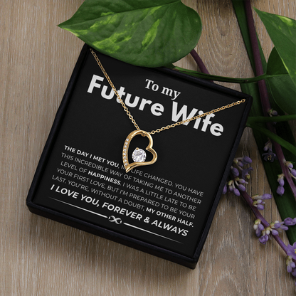 To My Future Wife  Forever Love Necklace