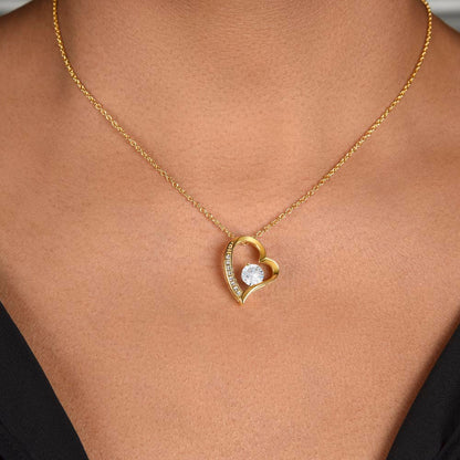 To My Man Forever Love Necklace