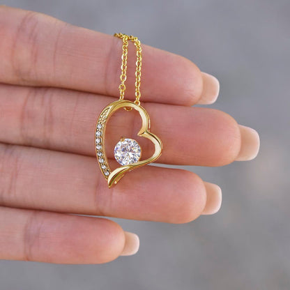 To My Man Forever Love Necklace