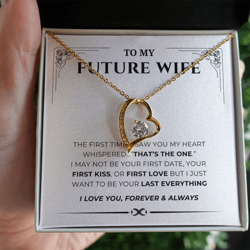 To My Future Wife Forever Love Necklace