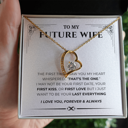 To My Future Wife Forever Love Necklace