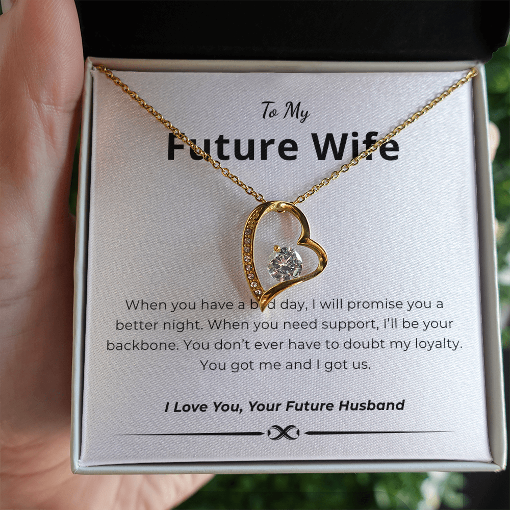 To My Future Wife Forever Love Necklace