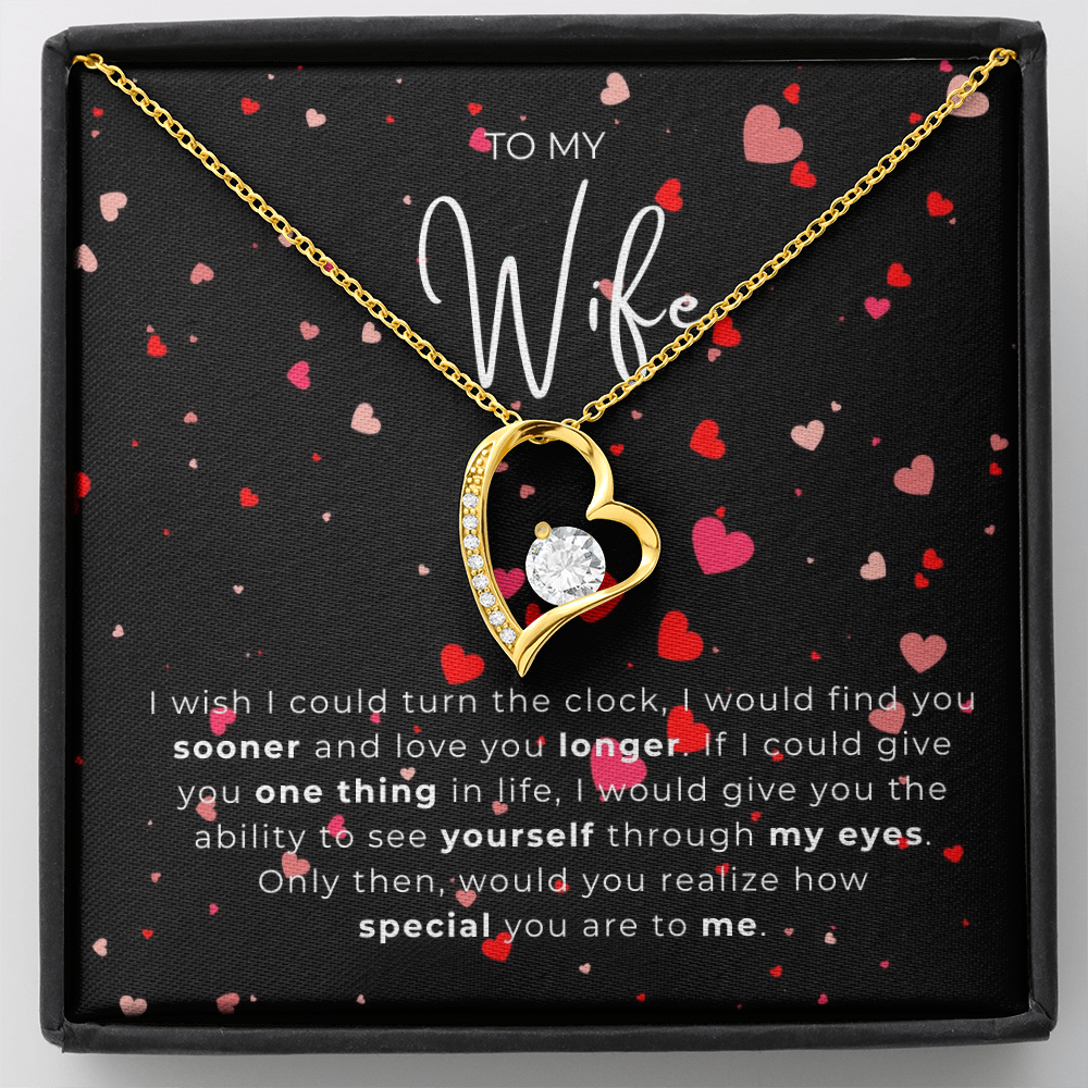 To My Wife  Forever Love Necklace