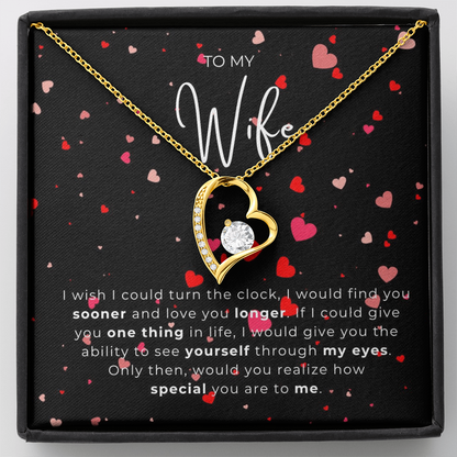 To My Wife  Forever Love Necklace