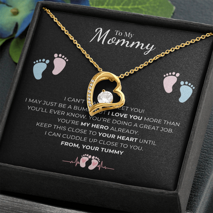 To My Mommy Forever Love Necklace