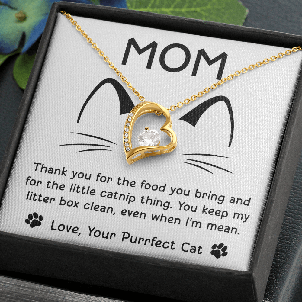 Purffect Cat Forever Love Necklace