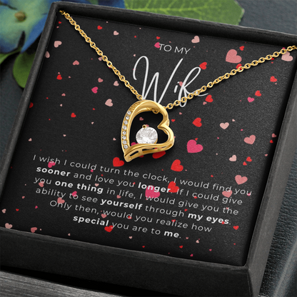 To My Wife  Forever Love Necklace