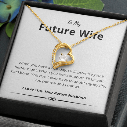 To My Future Wife Forever Love Necklace
