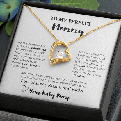 To My Perfect Mummy Forever Love Necklace