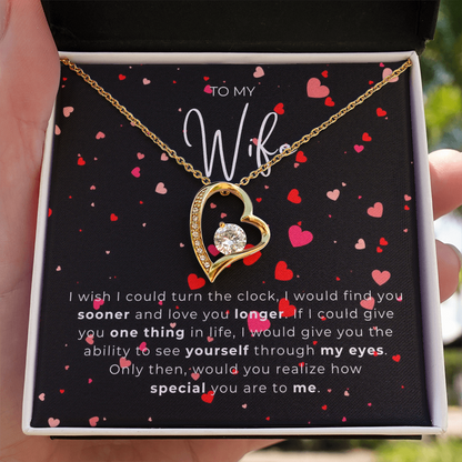 To My Wife  Forever Love Necklace