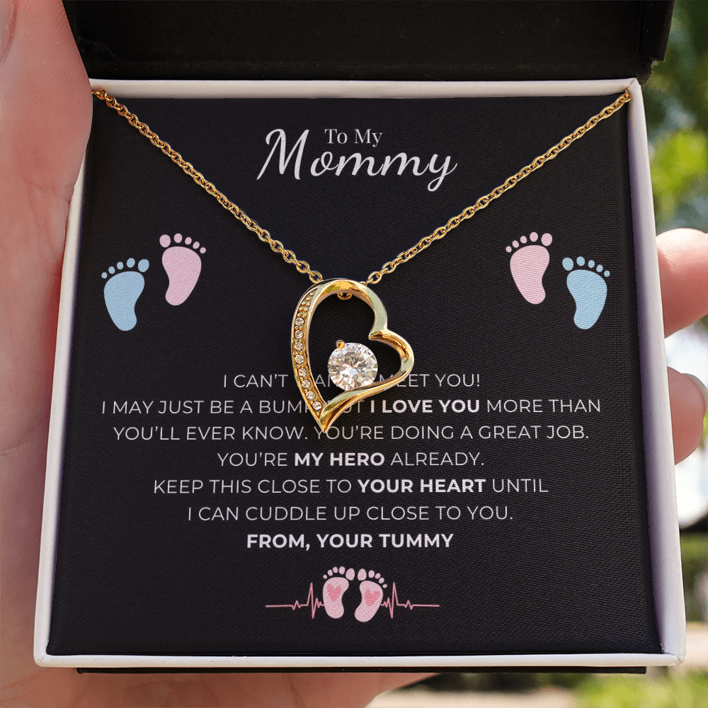 To My Mommy Forever Love Necklace