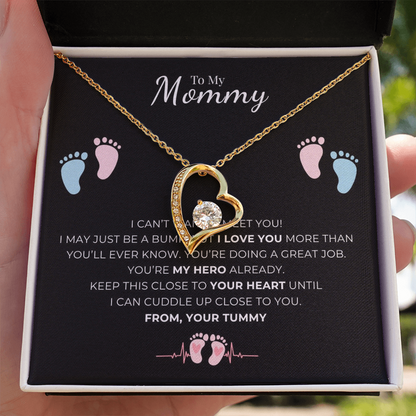 To My Mommy Forever Love Necklace