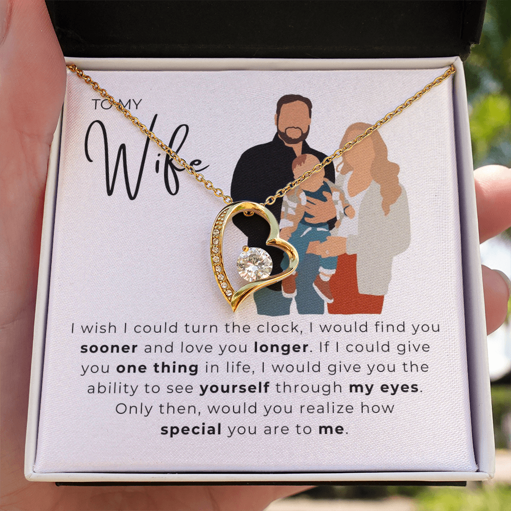 To My Wife  Forever Love Necklace