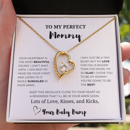 To My Perfect Mummy Forever Love Necklace