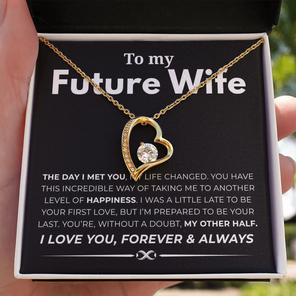 To My Future Wife  Forever Love Necklace