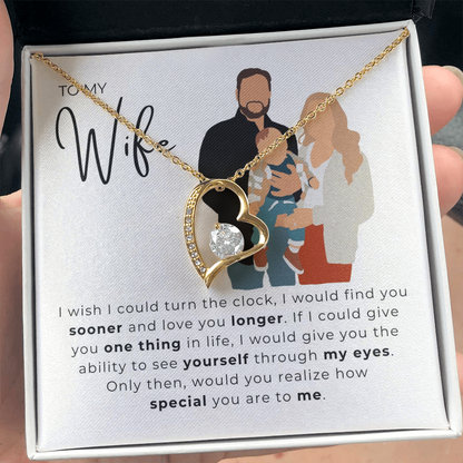 To My Wife  Forever Love Necklace
